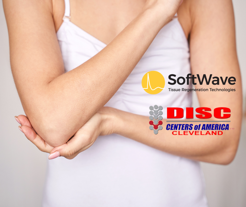 Elbow Pain Relief with SoftWave Therapy: Treating Tennis Elbow and Golfer’s Elbow at Disc Centers of America – Cleveland